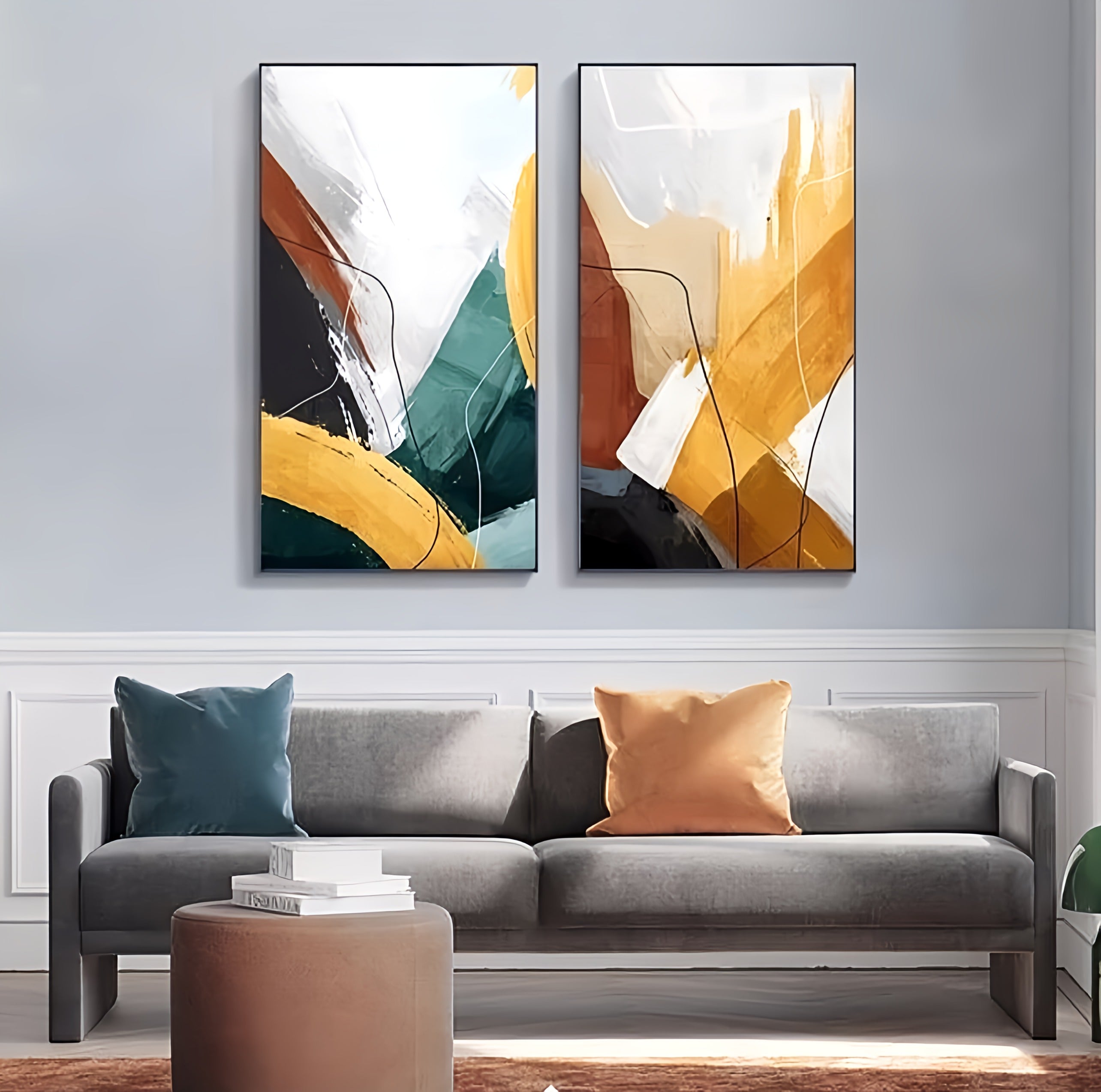 Colorful Splash Canvas