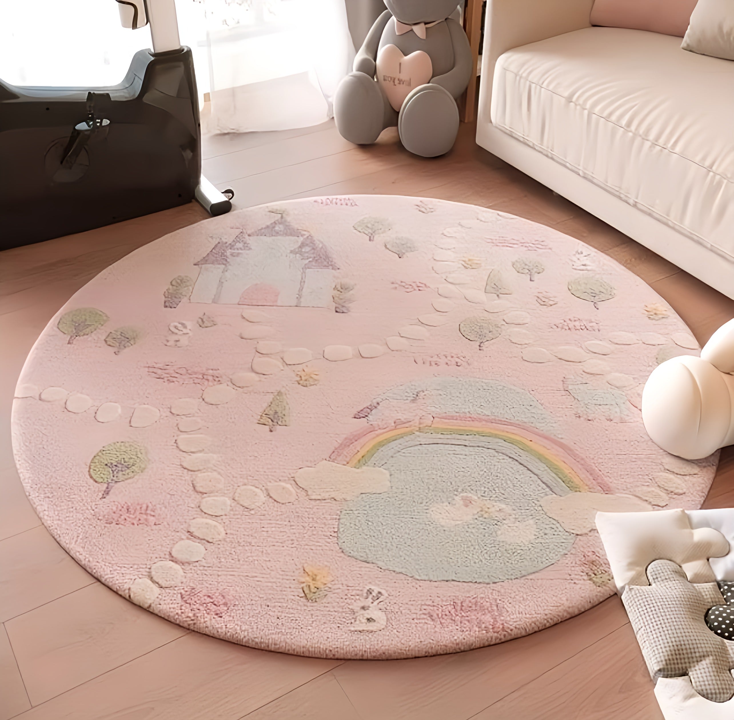Kids Round Rug