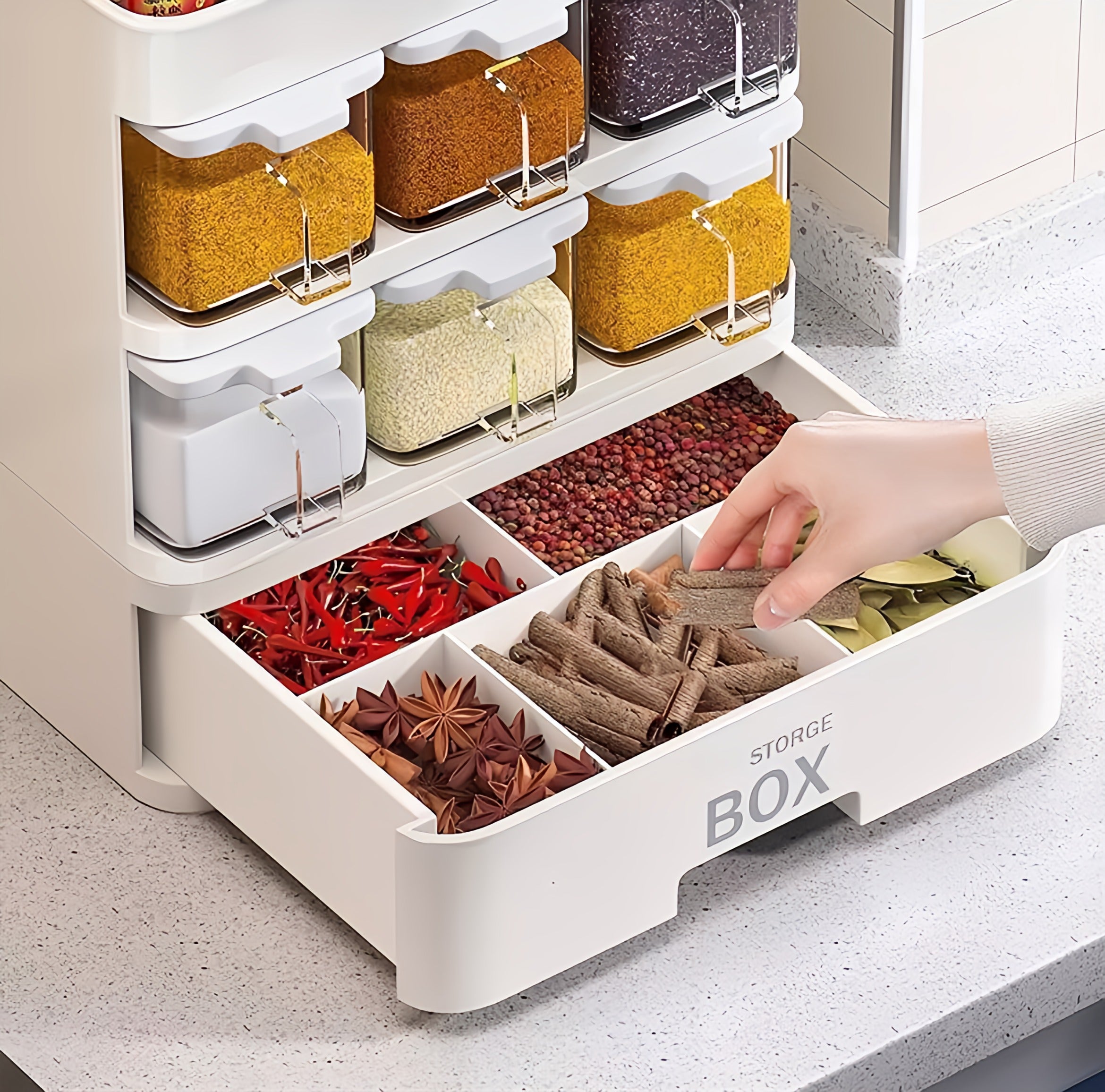 Seasoning Storage Box