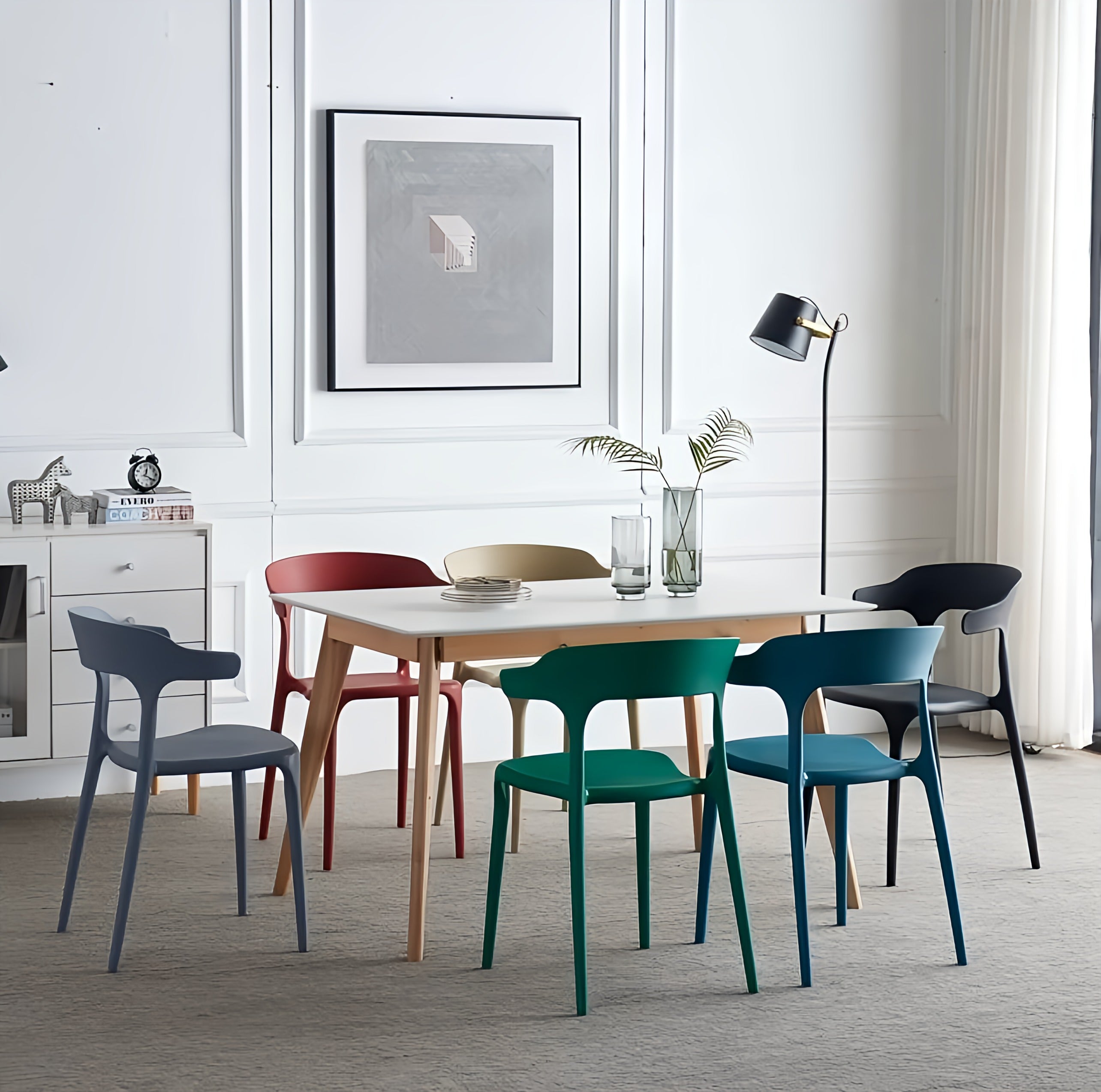 Unique colorful Chairs!