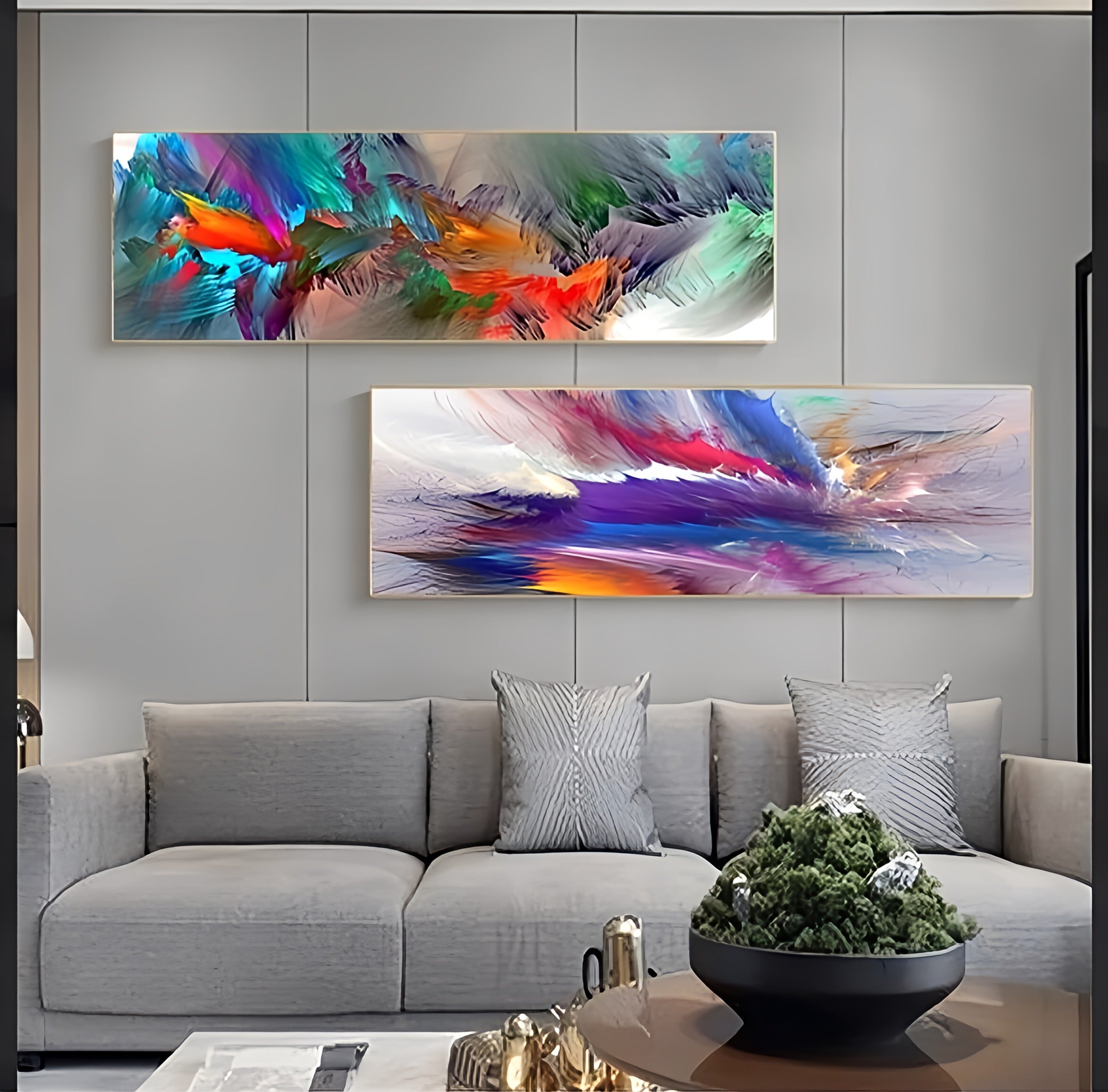 Abstract Cloud Painting