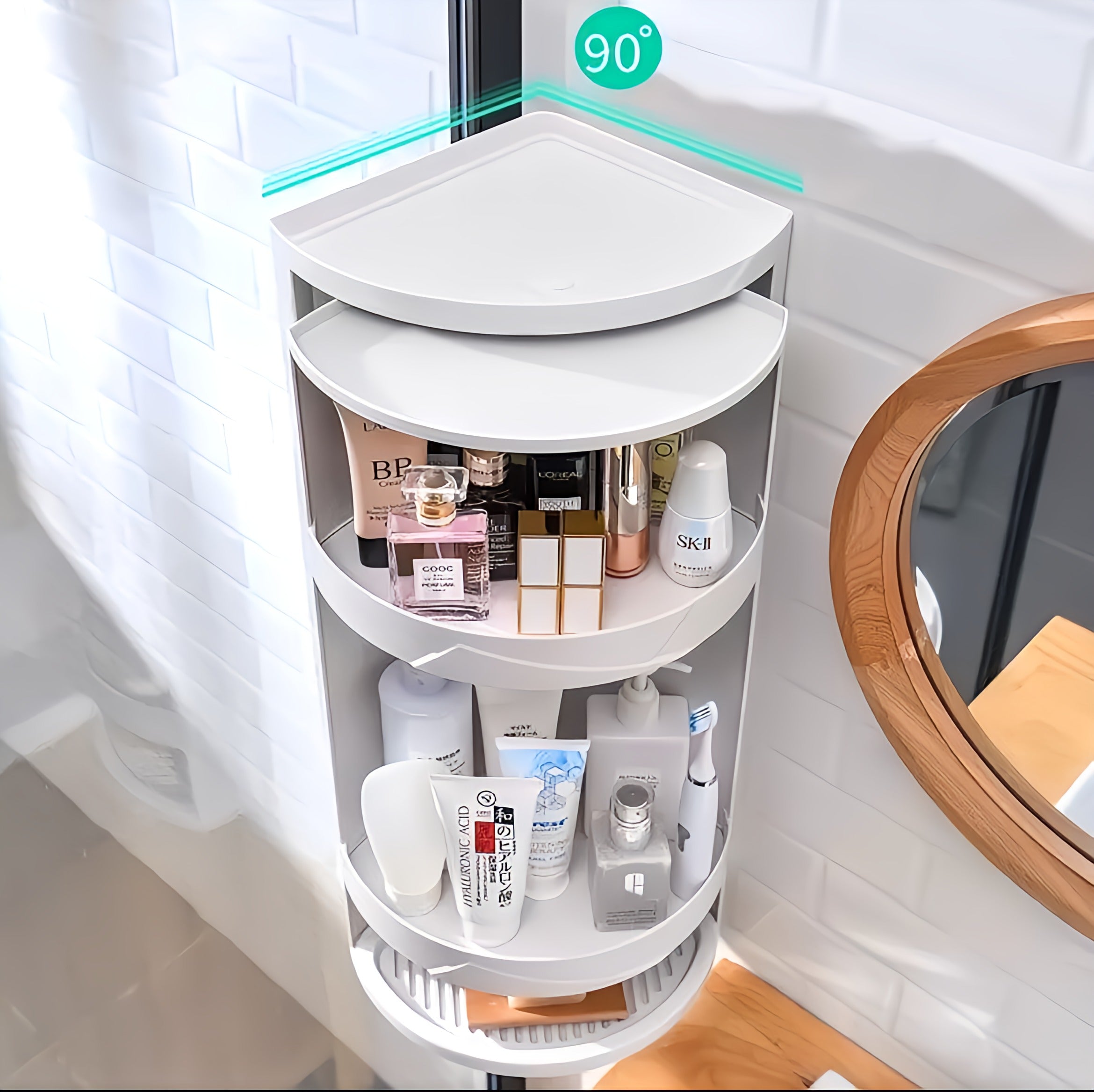Wall-Mounted Organizer Shelf