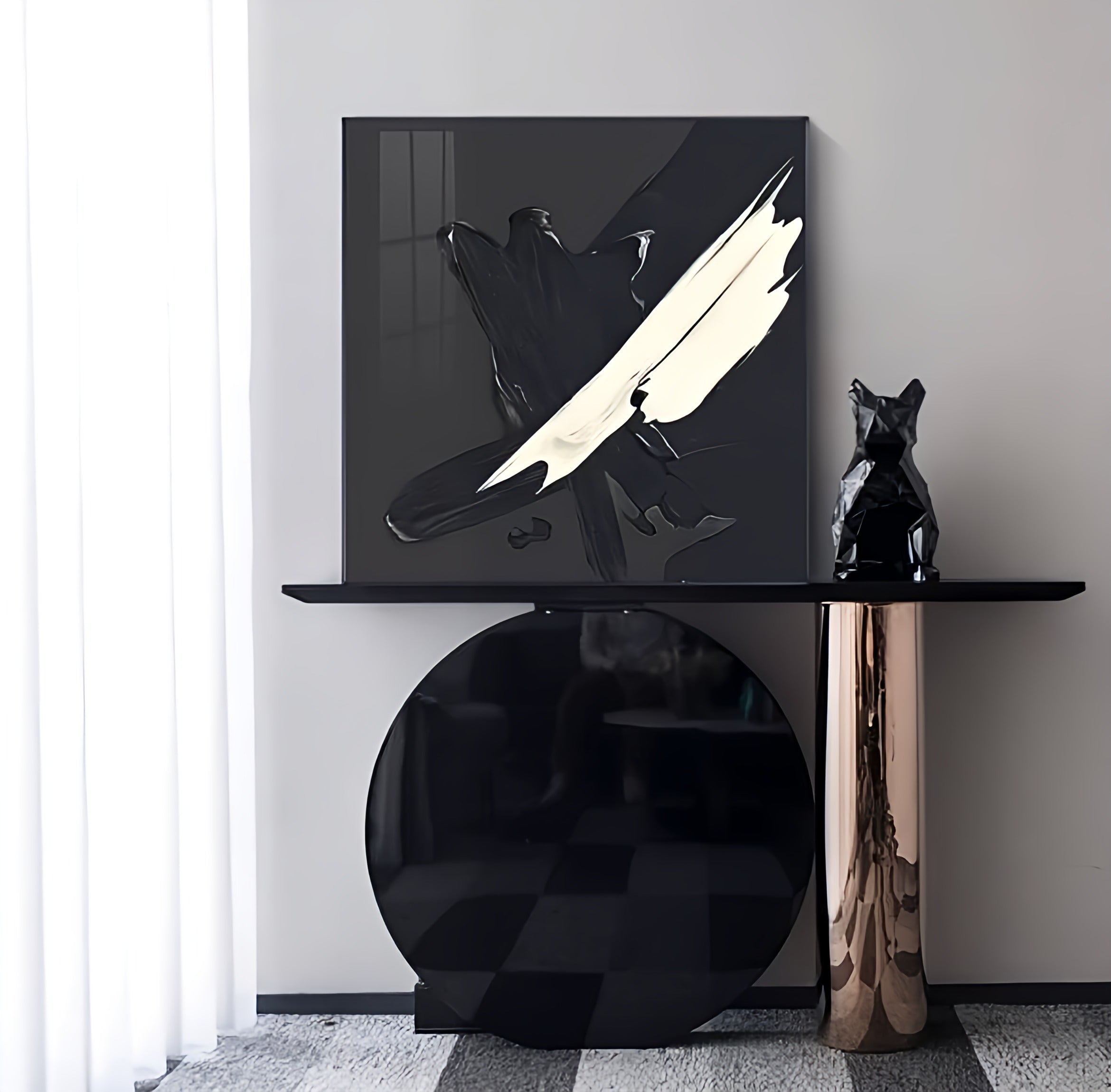 Industrial Abstract Canvas