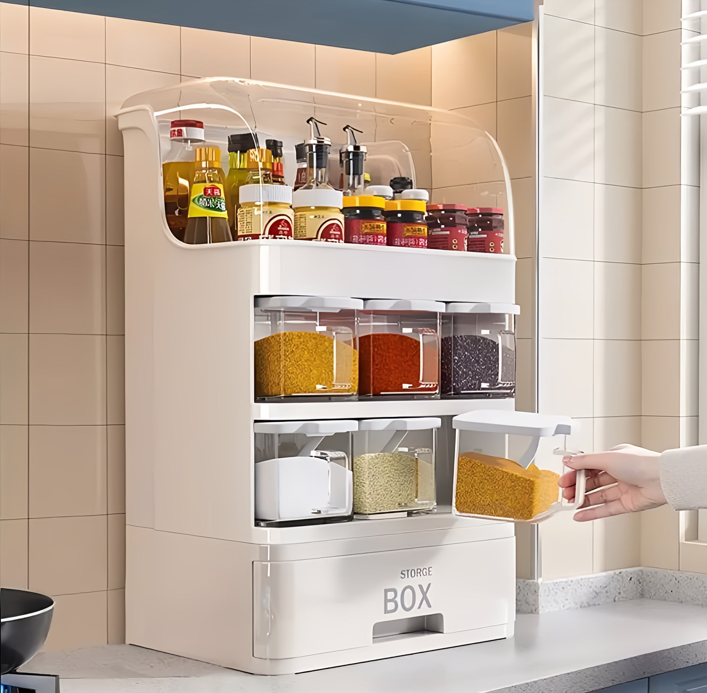 Seasoning Storage Box