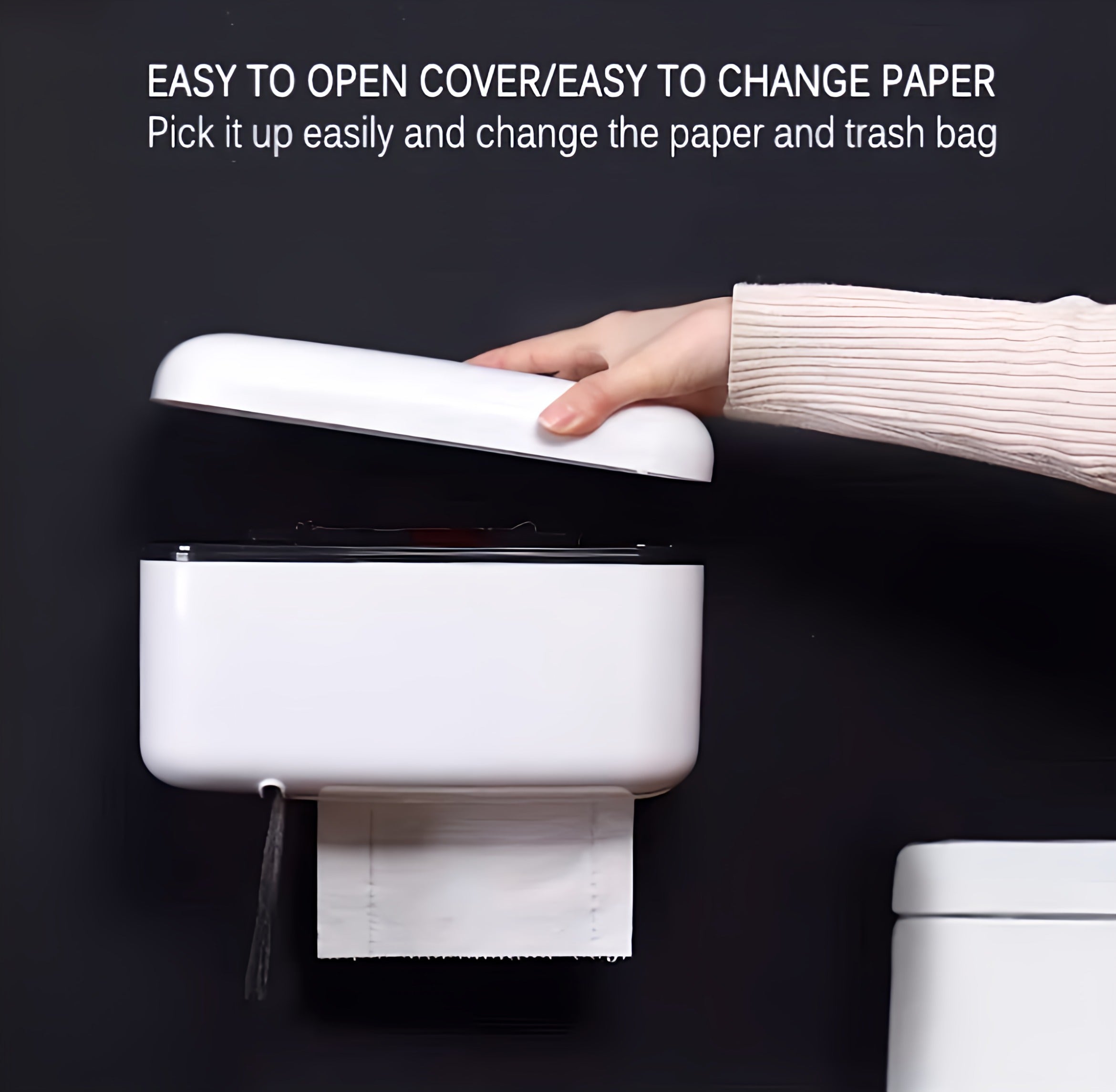 Wall-Mounted Tissue Box