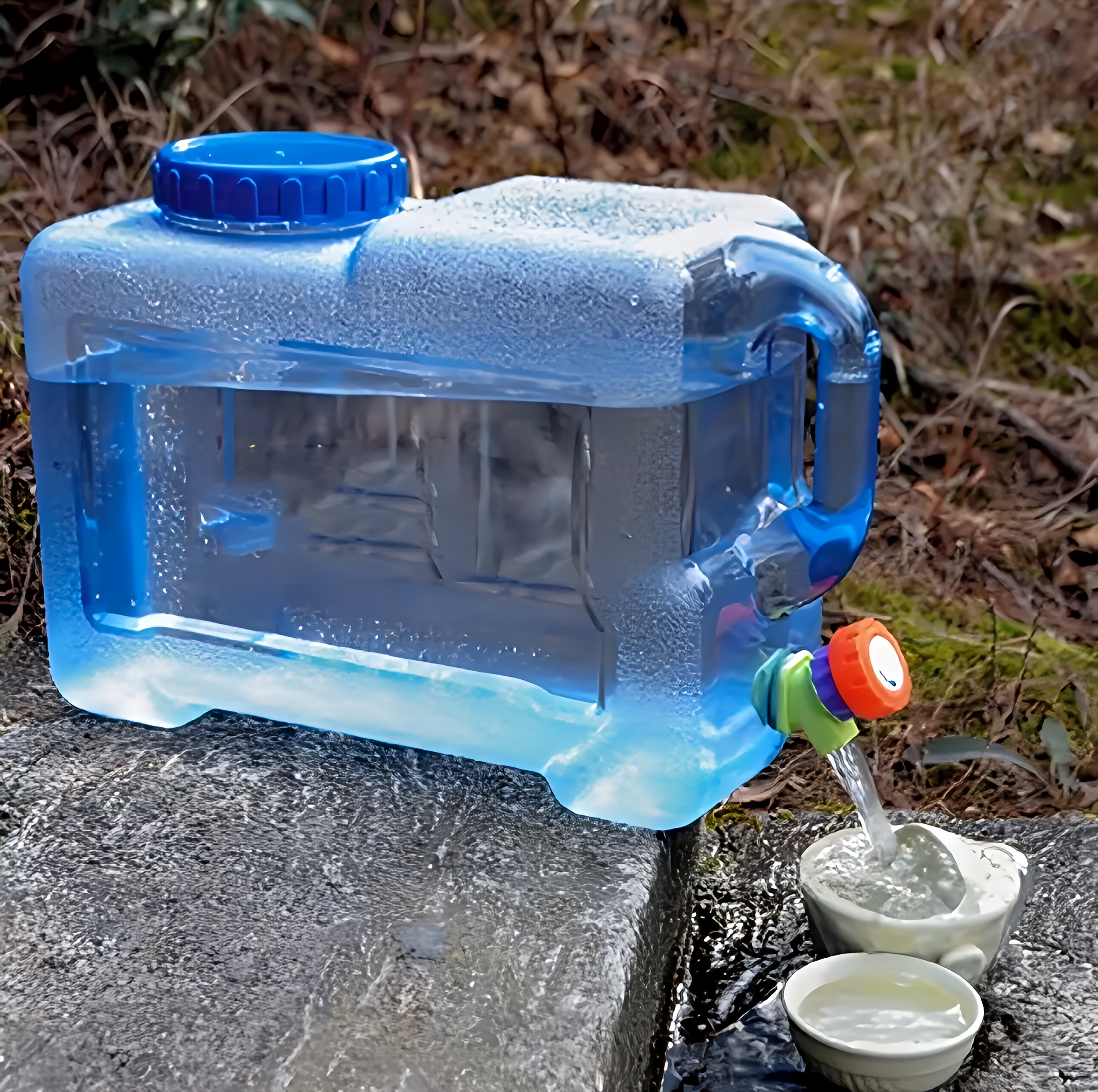 Water Container with Faucet