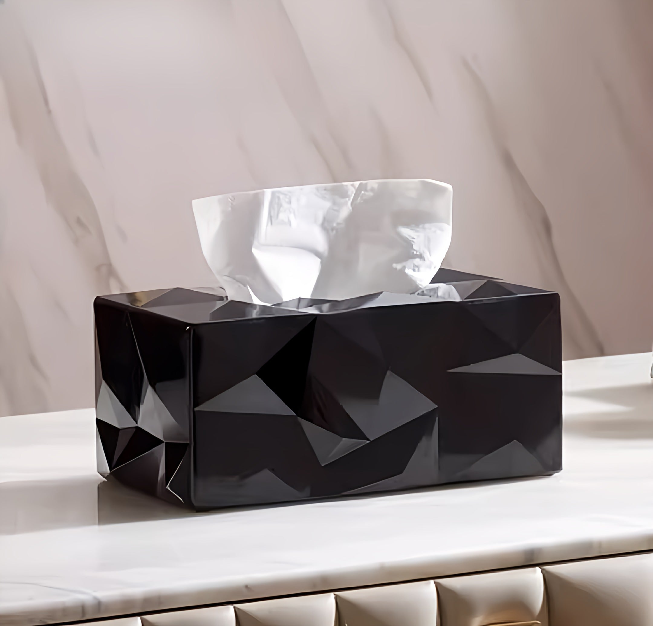 Modern Metal Tissue Box