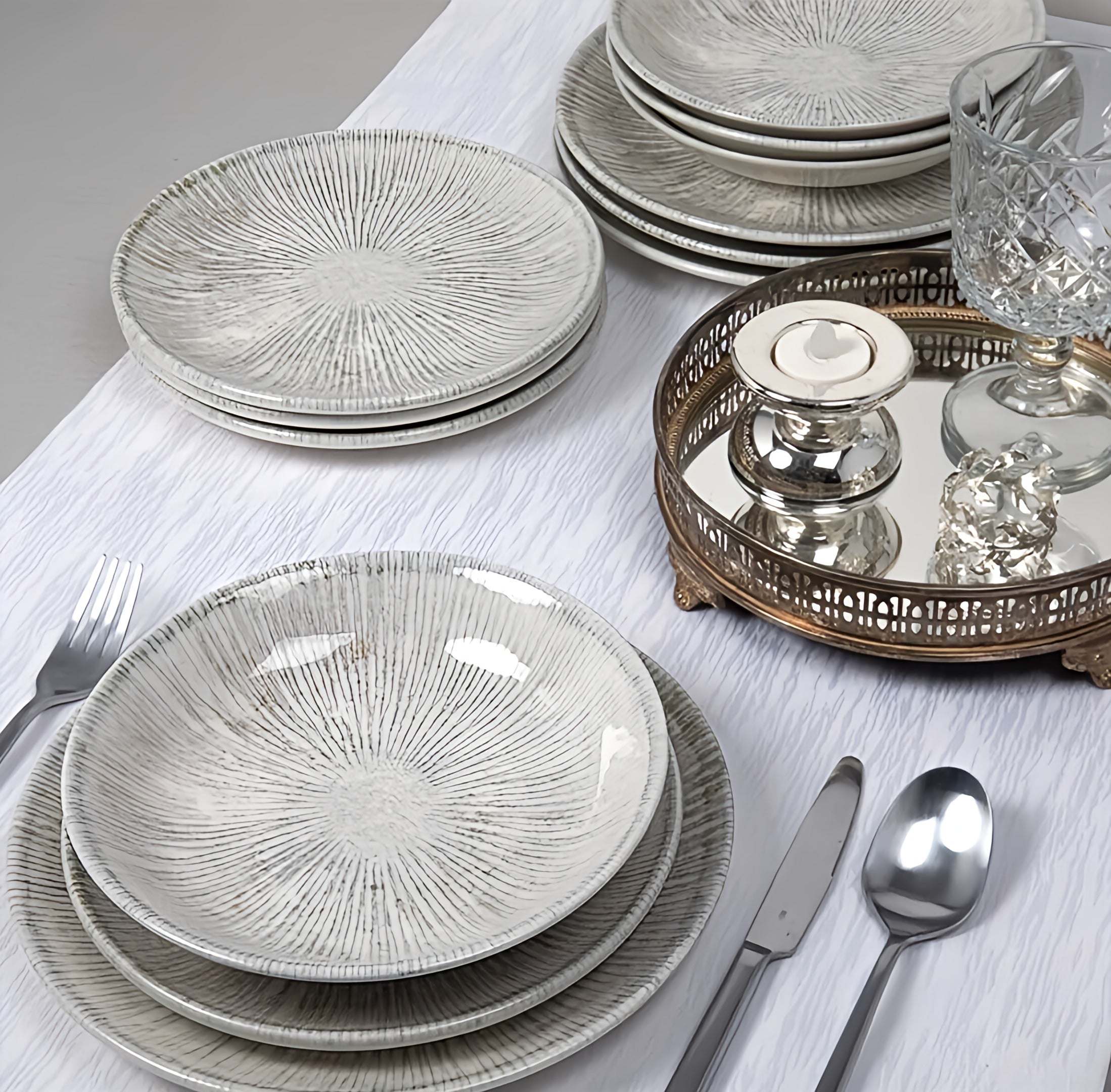 Grey Dining Set