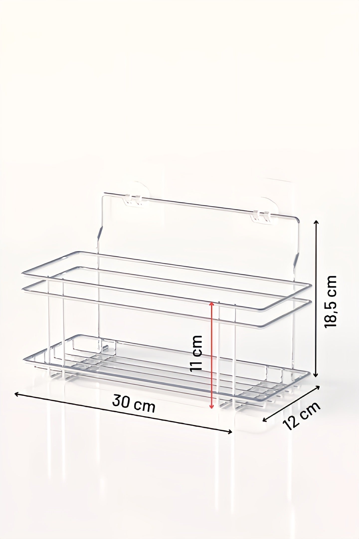 Adhesive Bathroom Shelves
