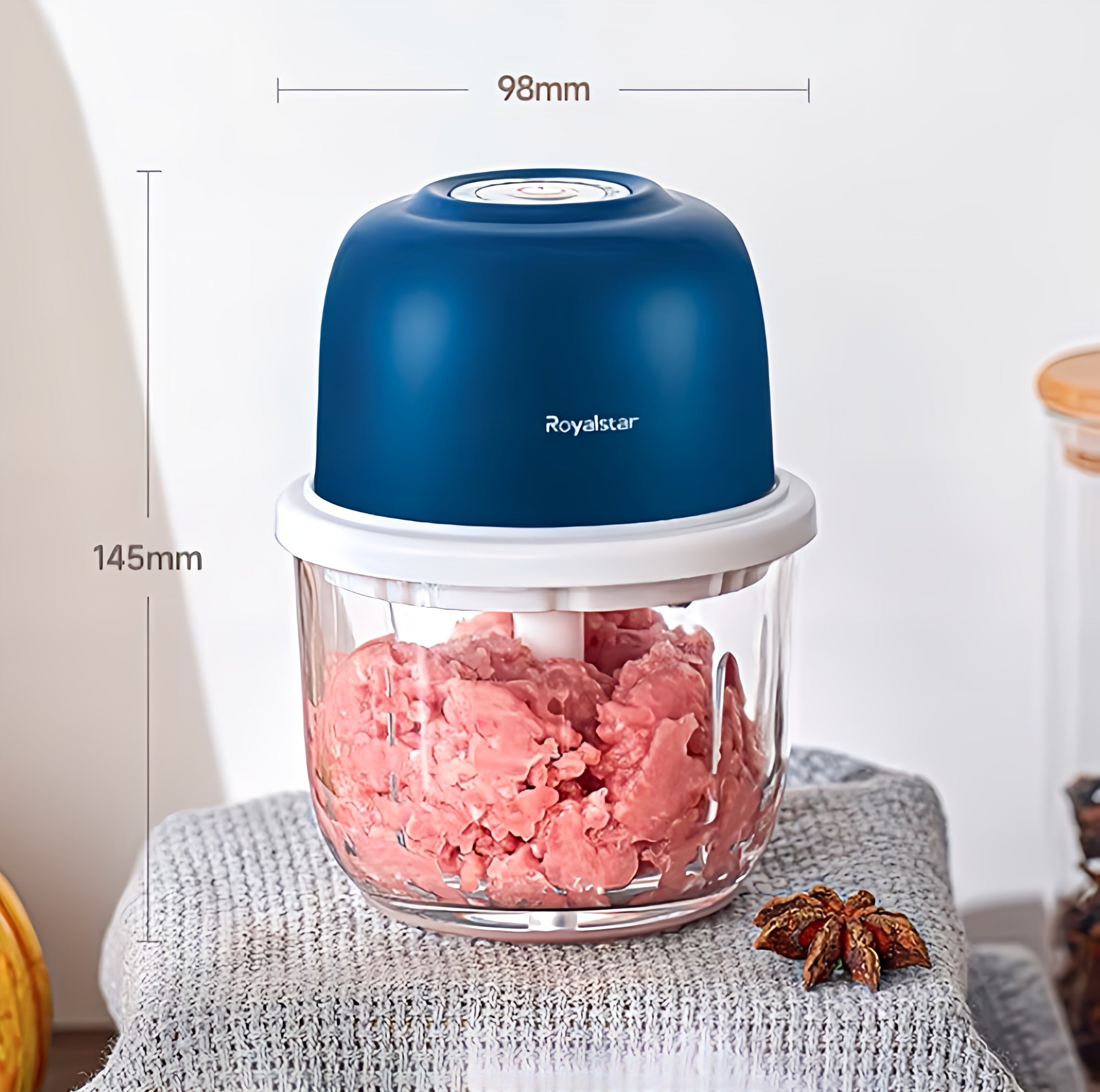 Rechargeable Mini Garlic Chopper/ Vegetable Chili Meat Grinder