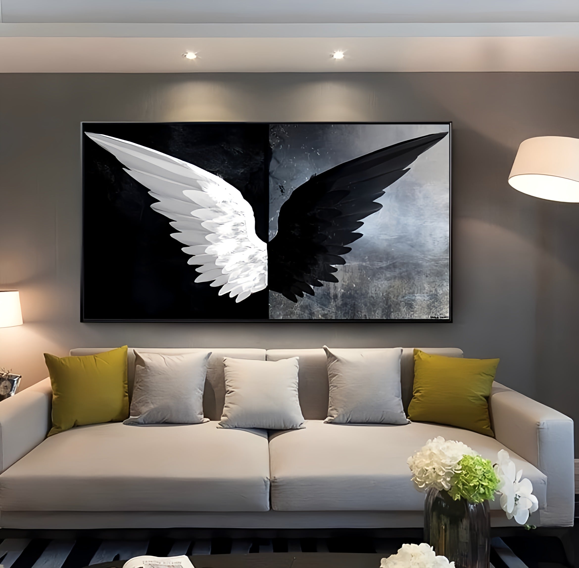 Angel Wings Painting