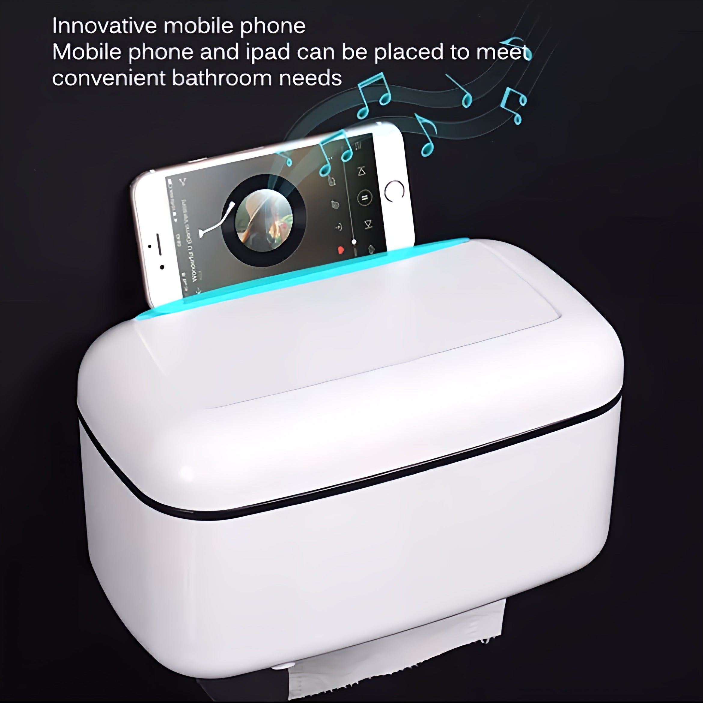 Wall-Mounted Tissue Box