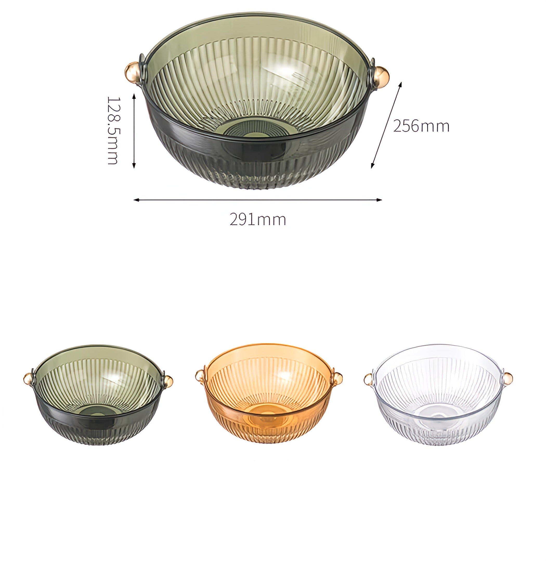 Rice Vegetable Fruits Washing Basket