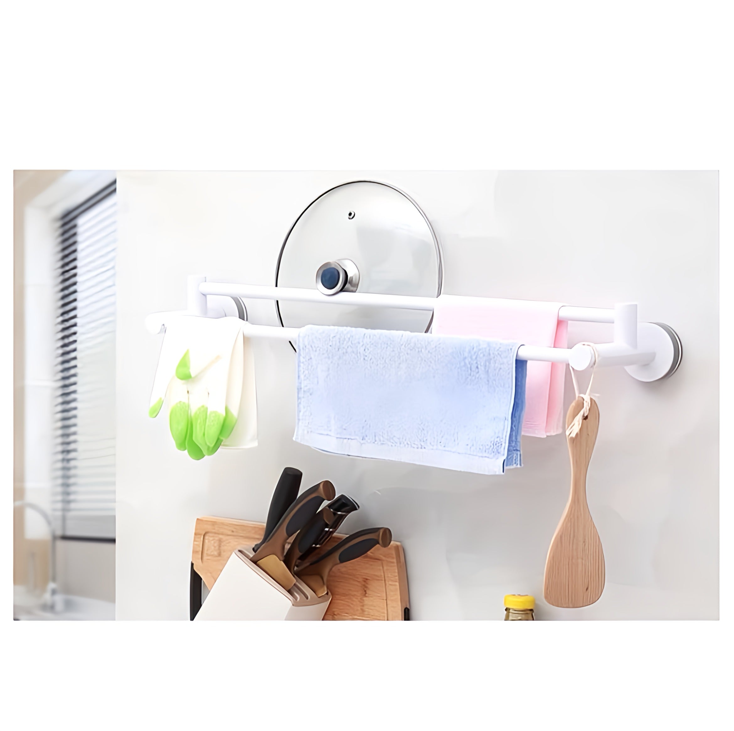 Ecoco Double Towel Hanger