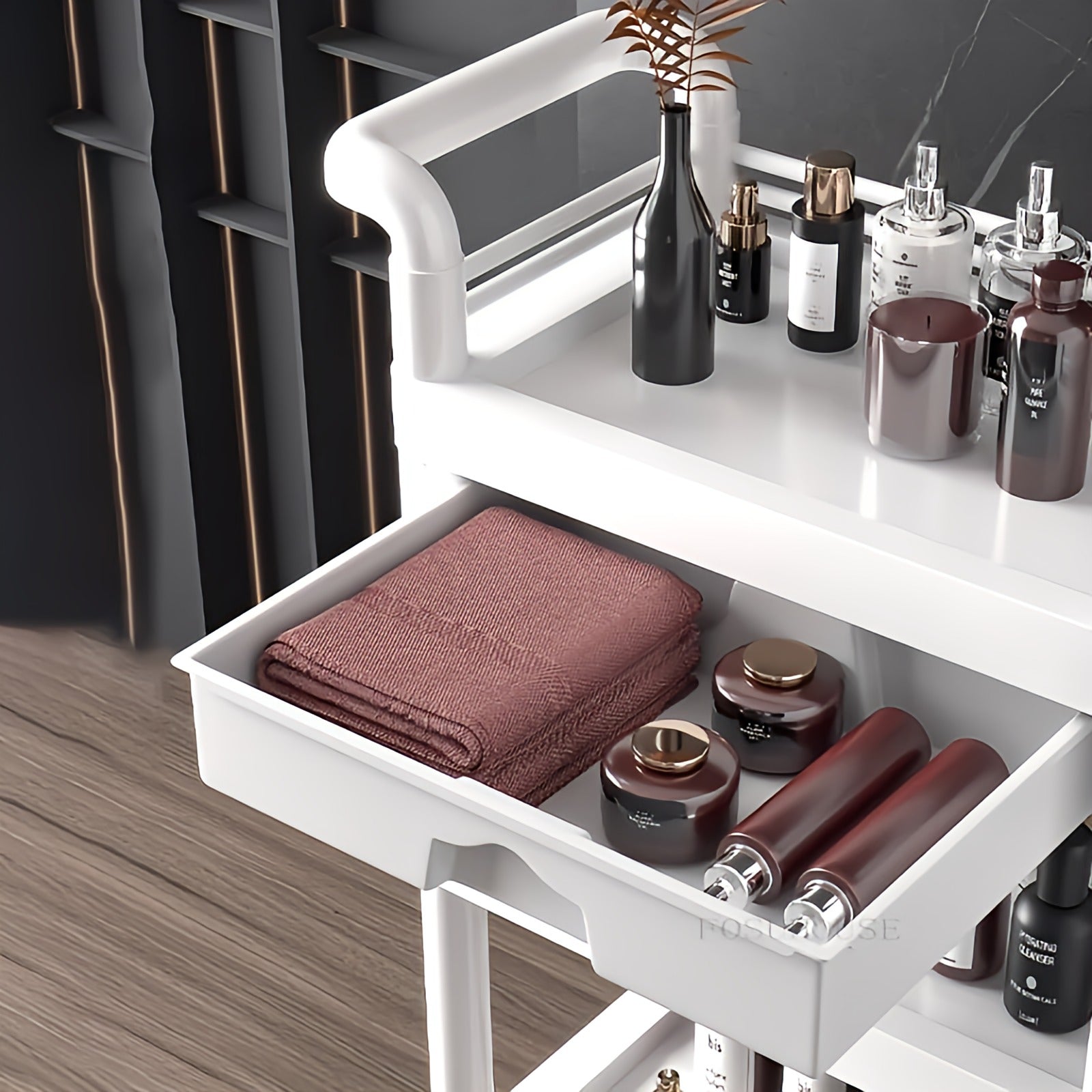 Beauty Salon Three Layers Trolley