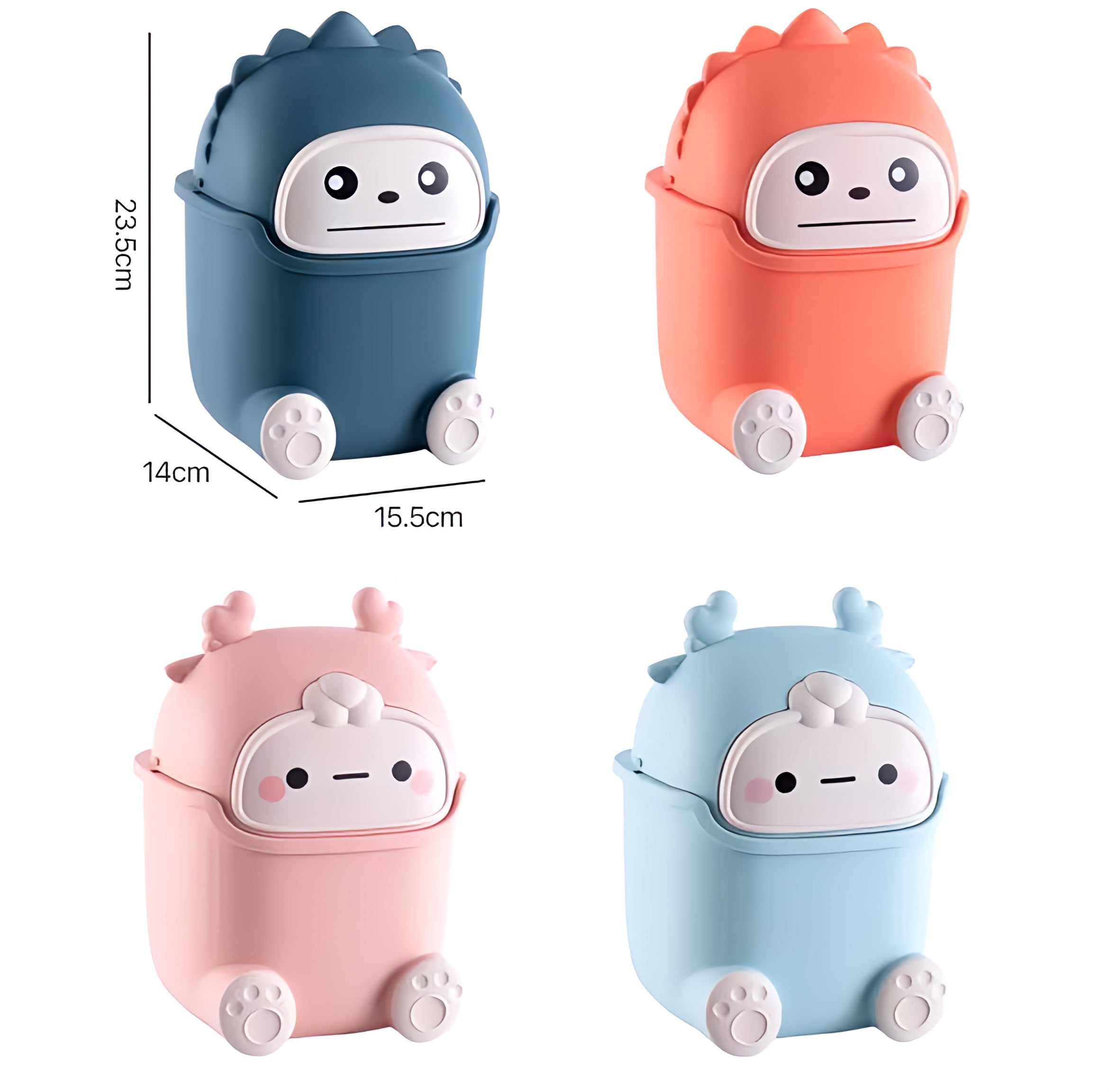 Kids' Desktop Trash Bin