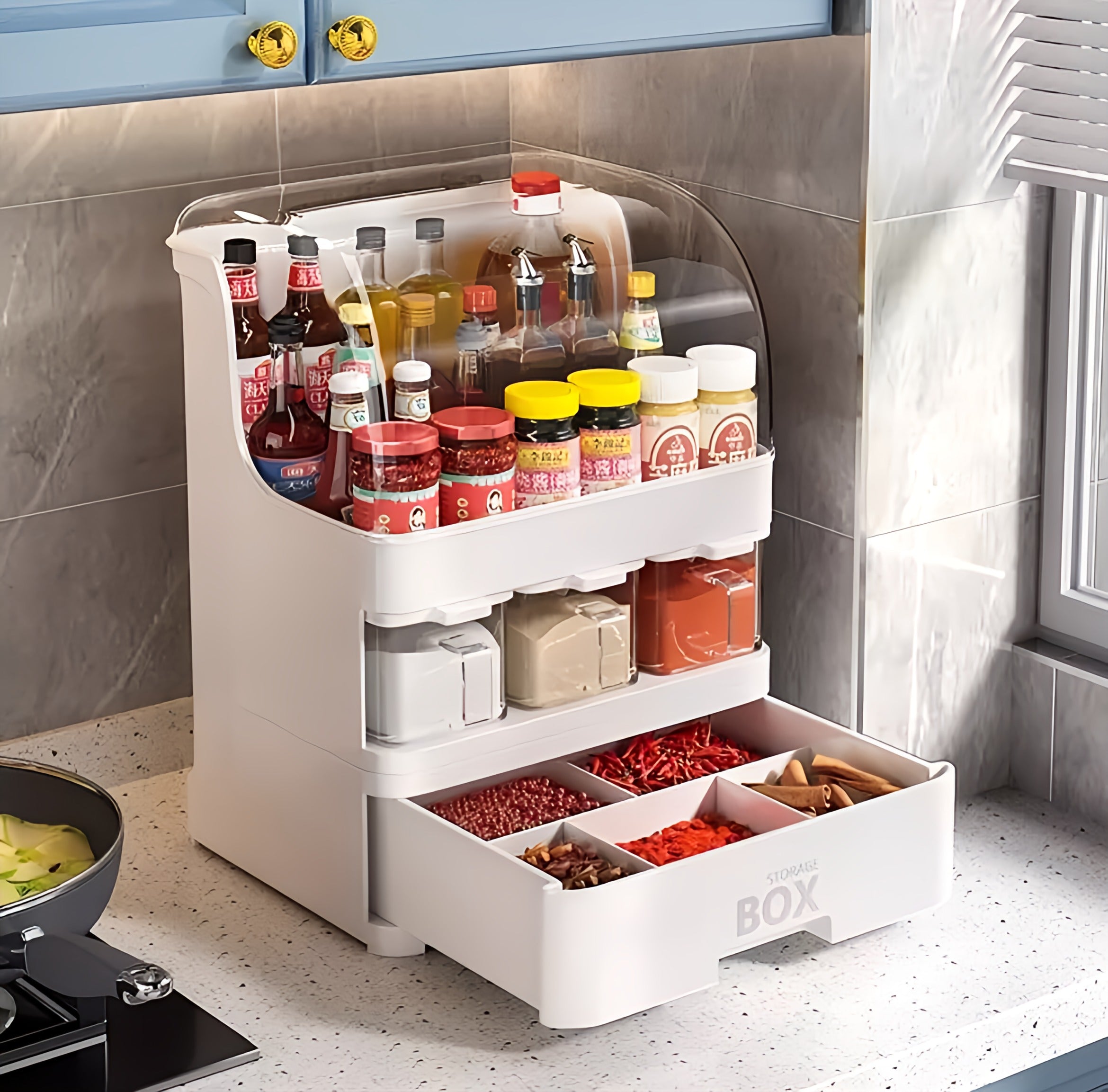 Seasoning Storage Box