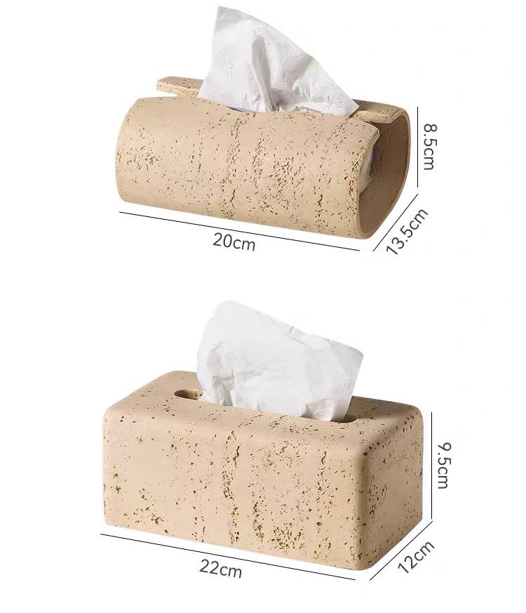 Marble Tissue Box