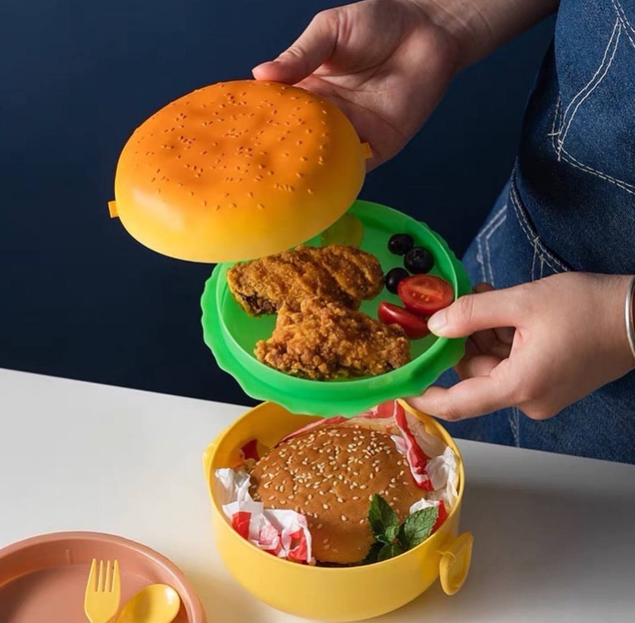 Burger Snack Box