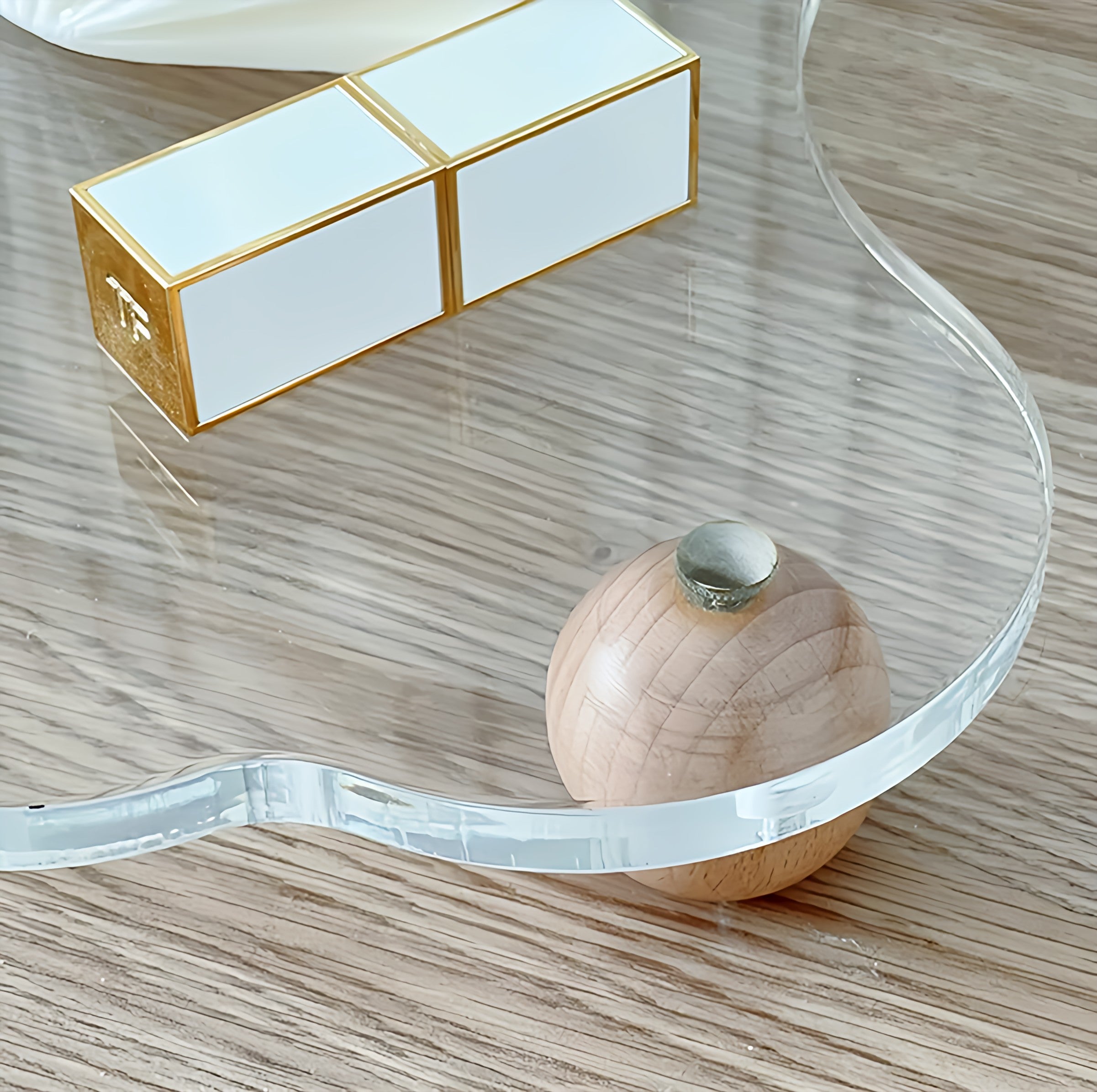 Transparent Makeup Organizer