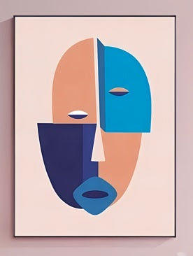 Contemporary Abstract Faces