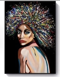 Nordic Graffiti Art Figure