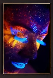 Colorful Woman Canvas