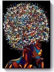 Nordic Graffiti Art Figure