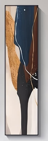 Abstract Gold foil Canvas