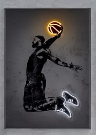 Basketball Player Canvas