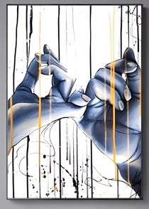 Hand in Hand Wall Painting