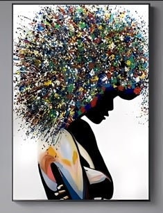 Nordic Graffiti Art Figure