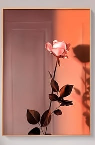 Botanical Flower Canvas