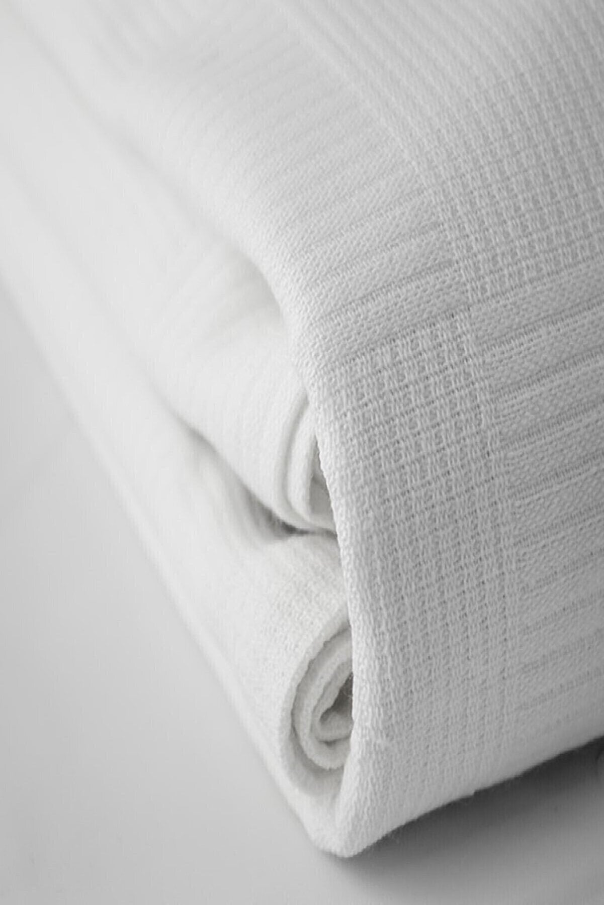 White Patterned Bed Cover