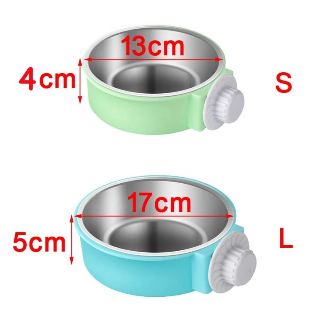 Pet Hanging Feeding Bowl