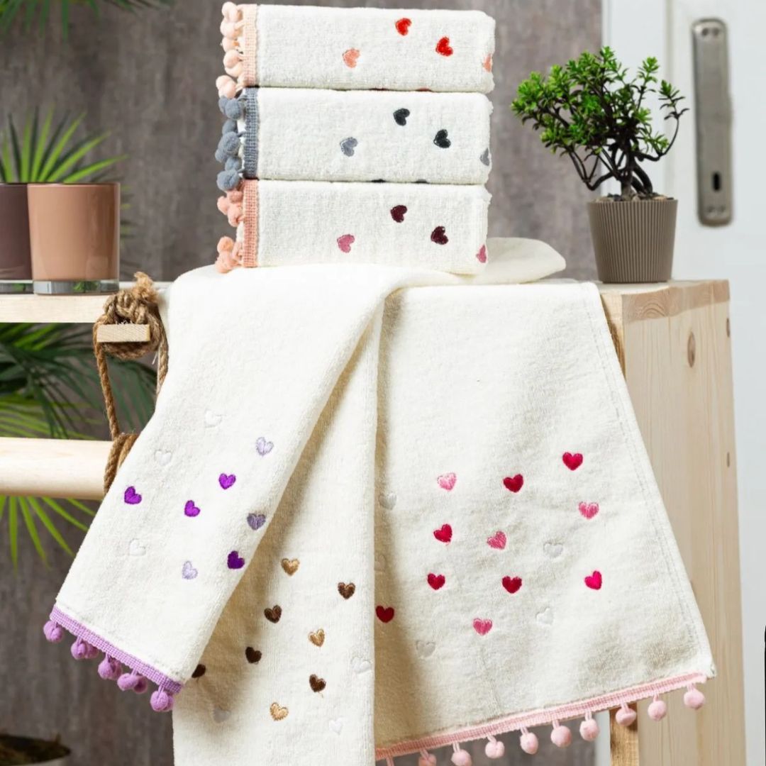 Embroidered Towel Set