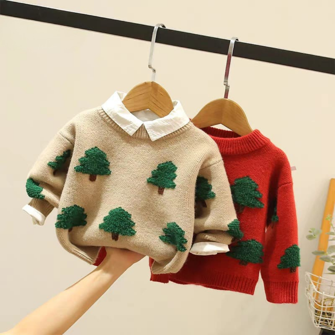Christmas little man sweater
