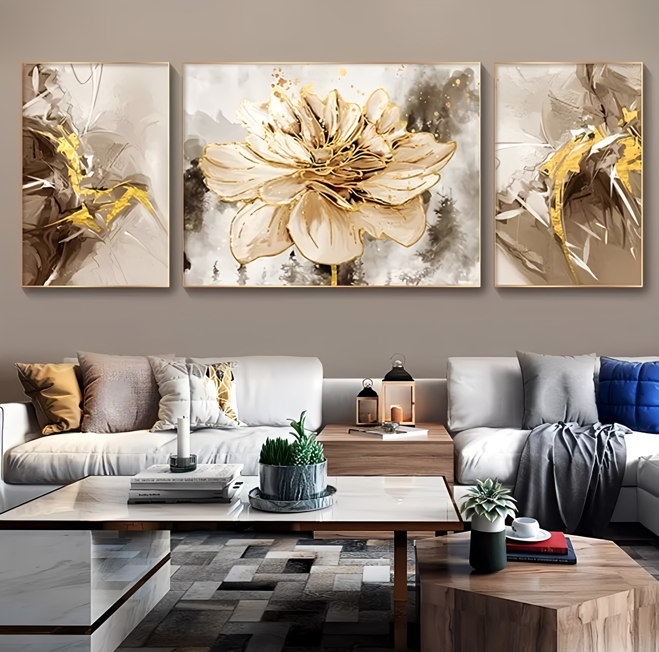 Luxury Flower Canvas