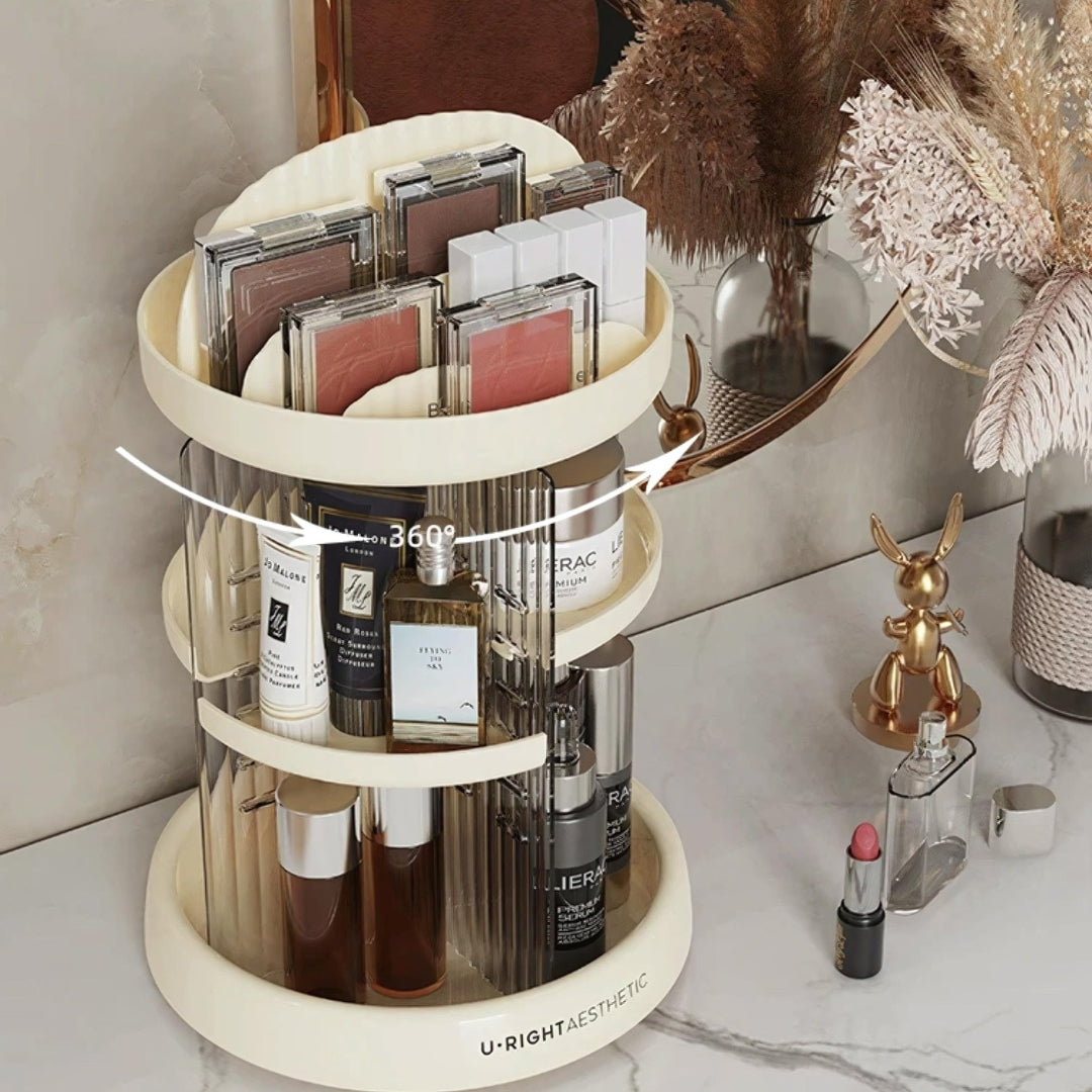 Rotatable Cosmetics Organizer