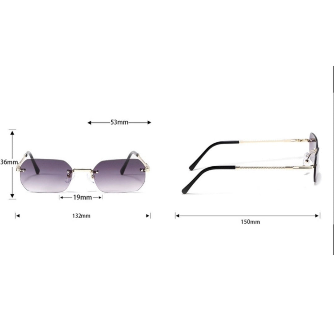 MSPACE Frameless Sunglasses