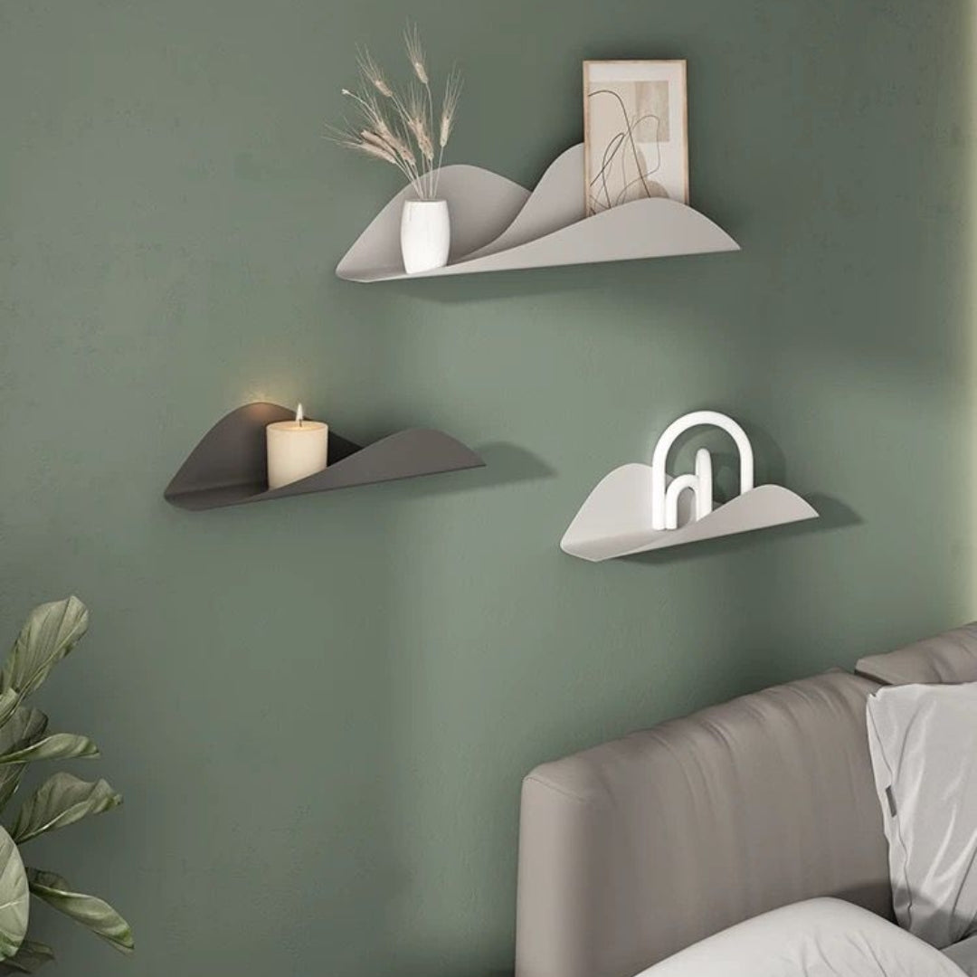 Decorative Wavy Shelves