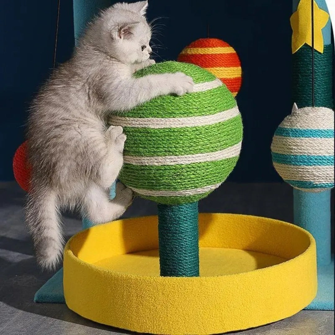 Cats Planet Scratching Tree