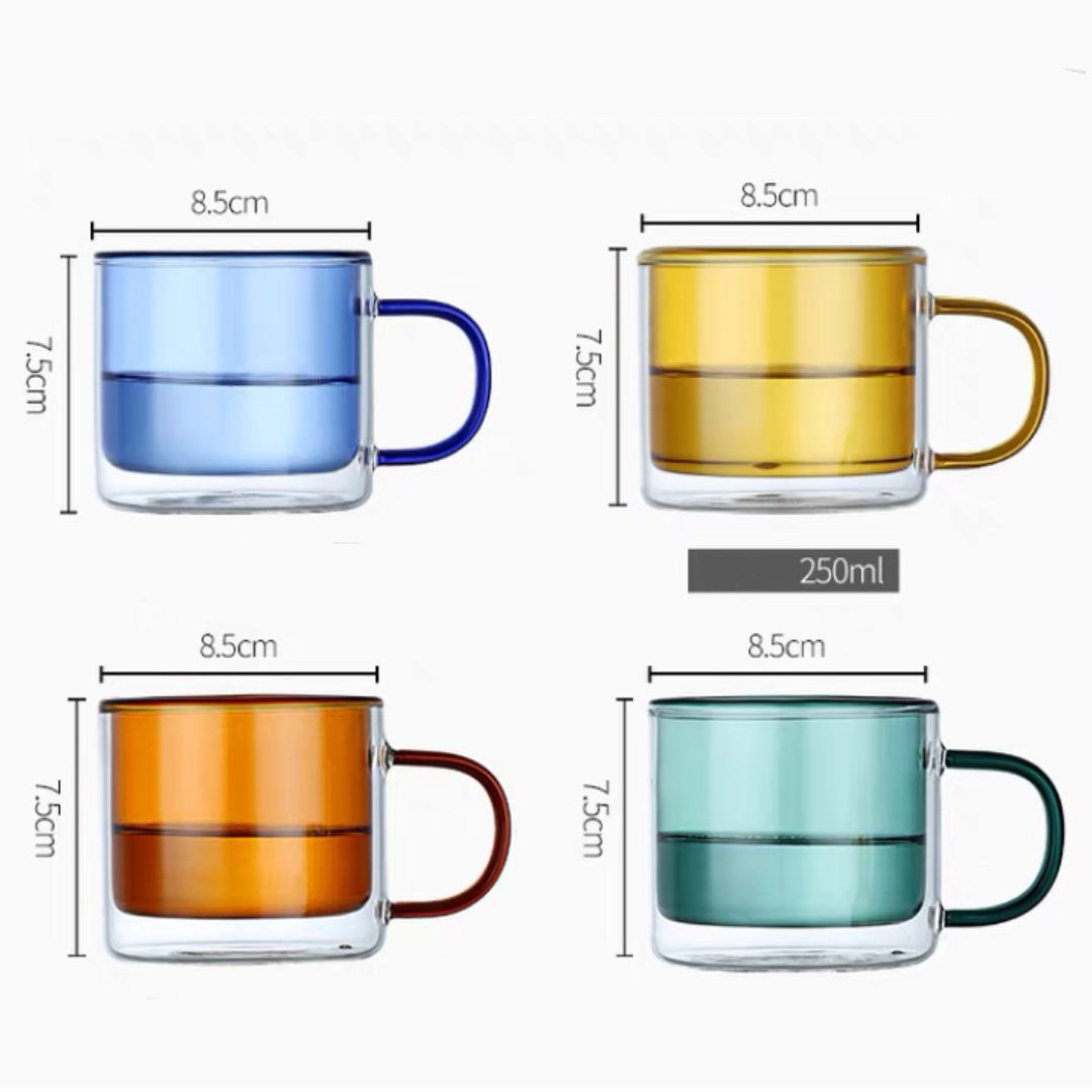 Double Wall Colorful Mug