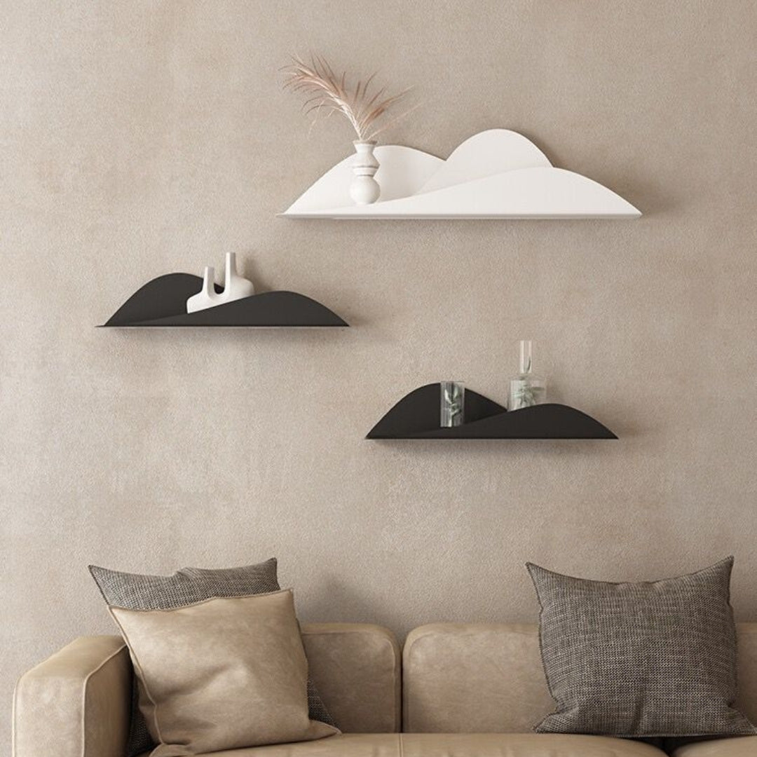 Decorative Wavy Shelves