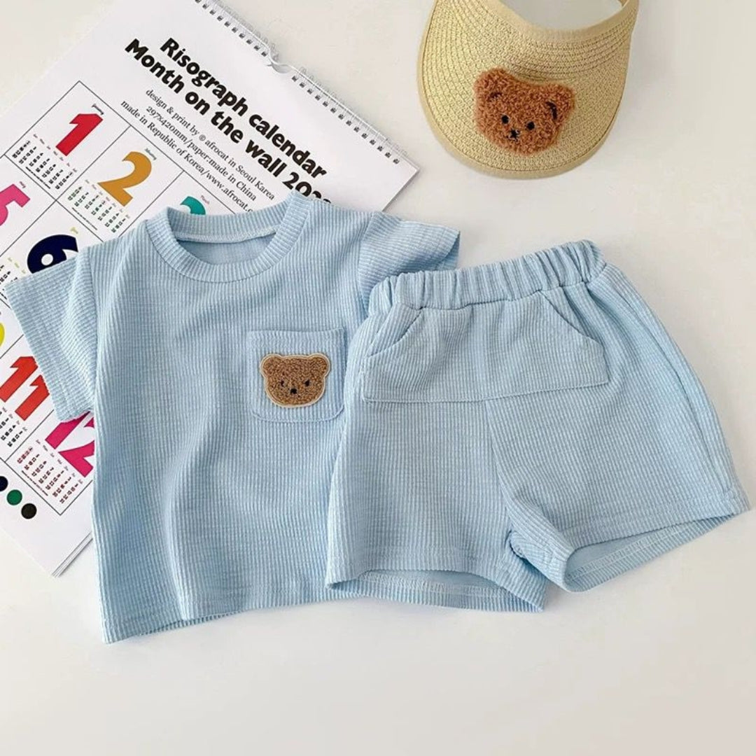 Bear On Pocket Set
