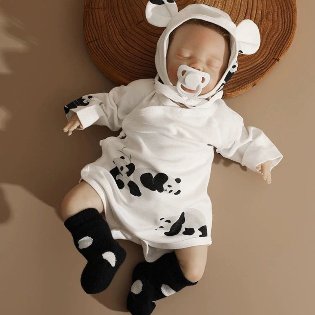 Panda Baby Printed Set