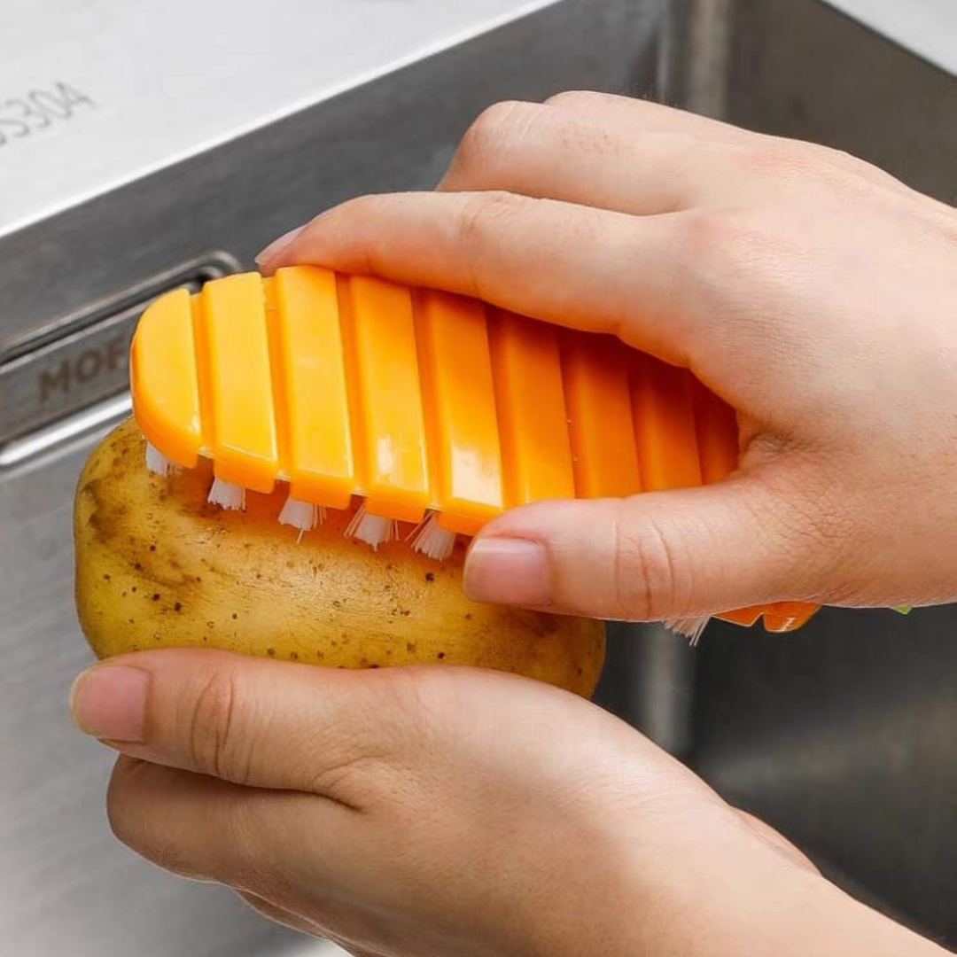 Carrot food brush