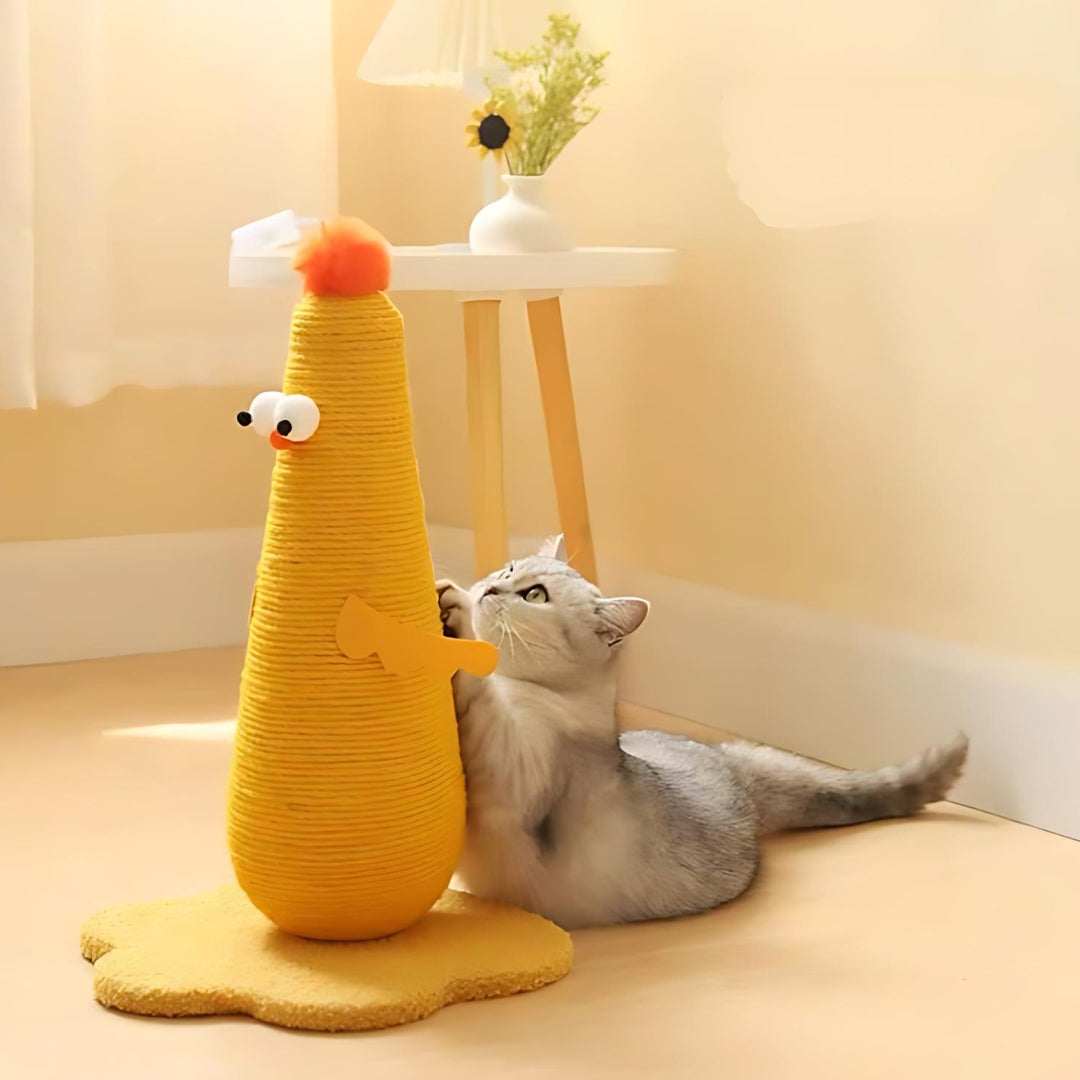 Cat Chick Scratching Post