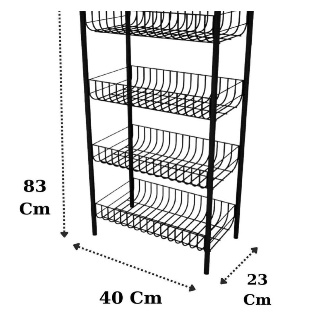 Black Bathroom Organizer