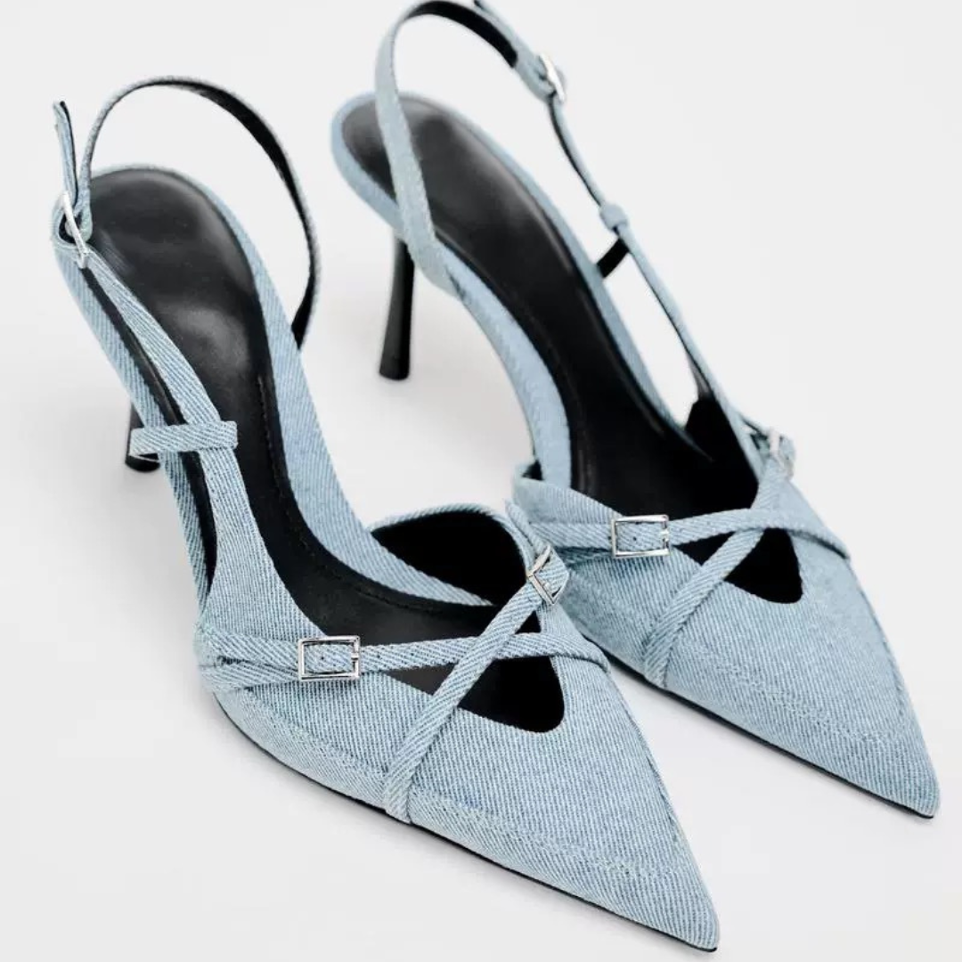 Denimia heels